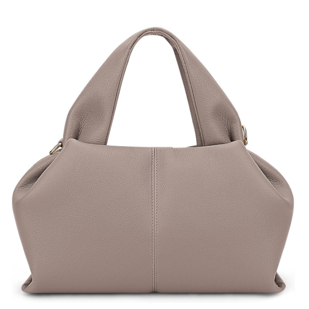 NEW Faux leather bag - Sand Grey